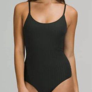 LuLuLemon waterside u-back ribbed swim one-piece (sizes S & M)